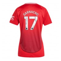 Manchester United Alejandro Garnacho #17 Hemmatröja Kvinnor 2024-25 Korta ärmar